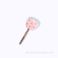 Plush lollipop with built-in bells plush cat toy